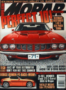 MOPAR ACTION 2007 AUG - CHALLENGER S/S, BAD WAGON